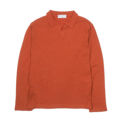 Terracotta Terry Skipper Polo L/S