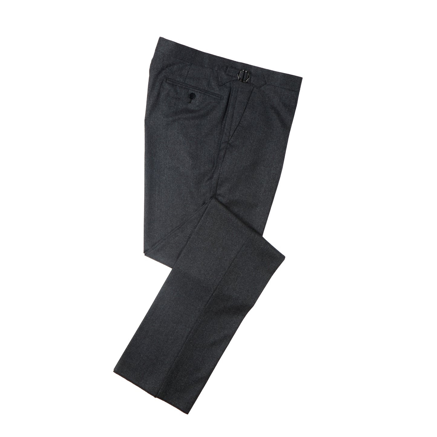 Charcoal Grey Flannel Tailored Trouser