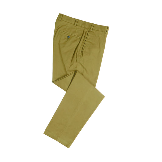 Green Cotton Trouser / Parma