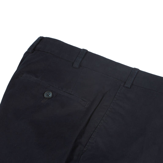 Navy Cotton Trouser / Parma