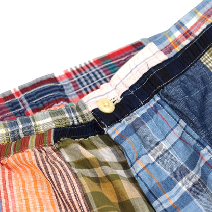 Seasonal Patchwork / N°165 LAX Drawstring Shorts