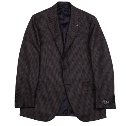 Navy Houndstooth Blazer / Natural Soft