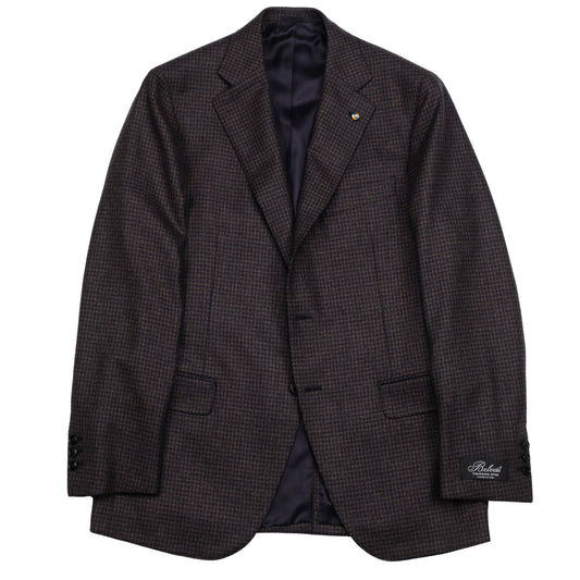 Navy Houndstooth Blazer / Natural Soft