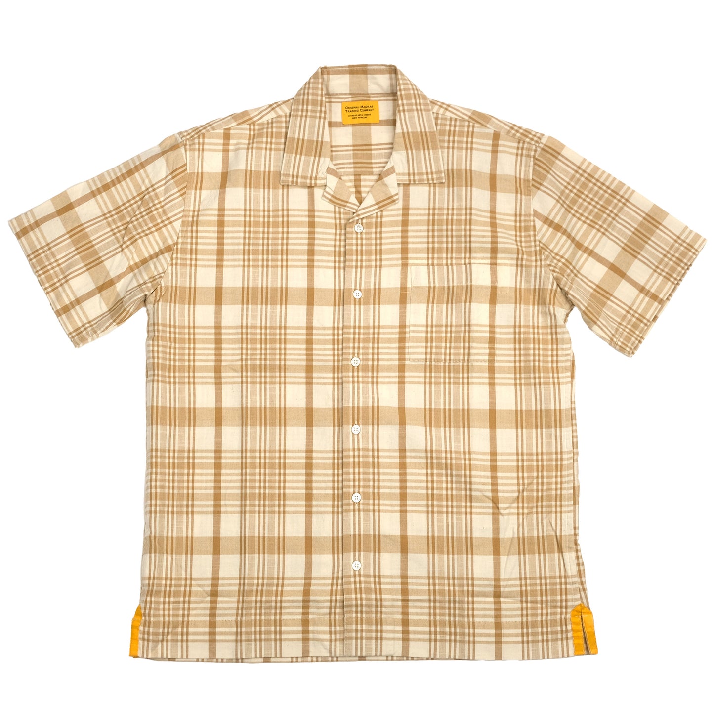 Raw Stout Yarn / N°30 Cuban Short Sleeve Shirt
