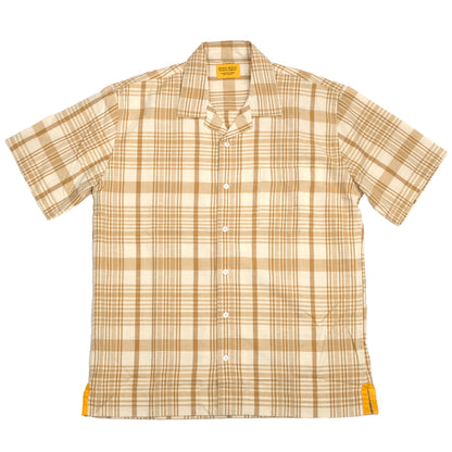 Raw Stout Yarn / N°30 Cuban Short Sleeve Shirt