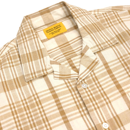 Raw Stout Yarn / N°30 Cuban Short Sleeve Shirt