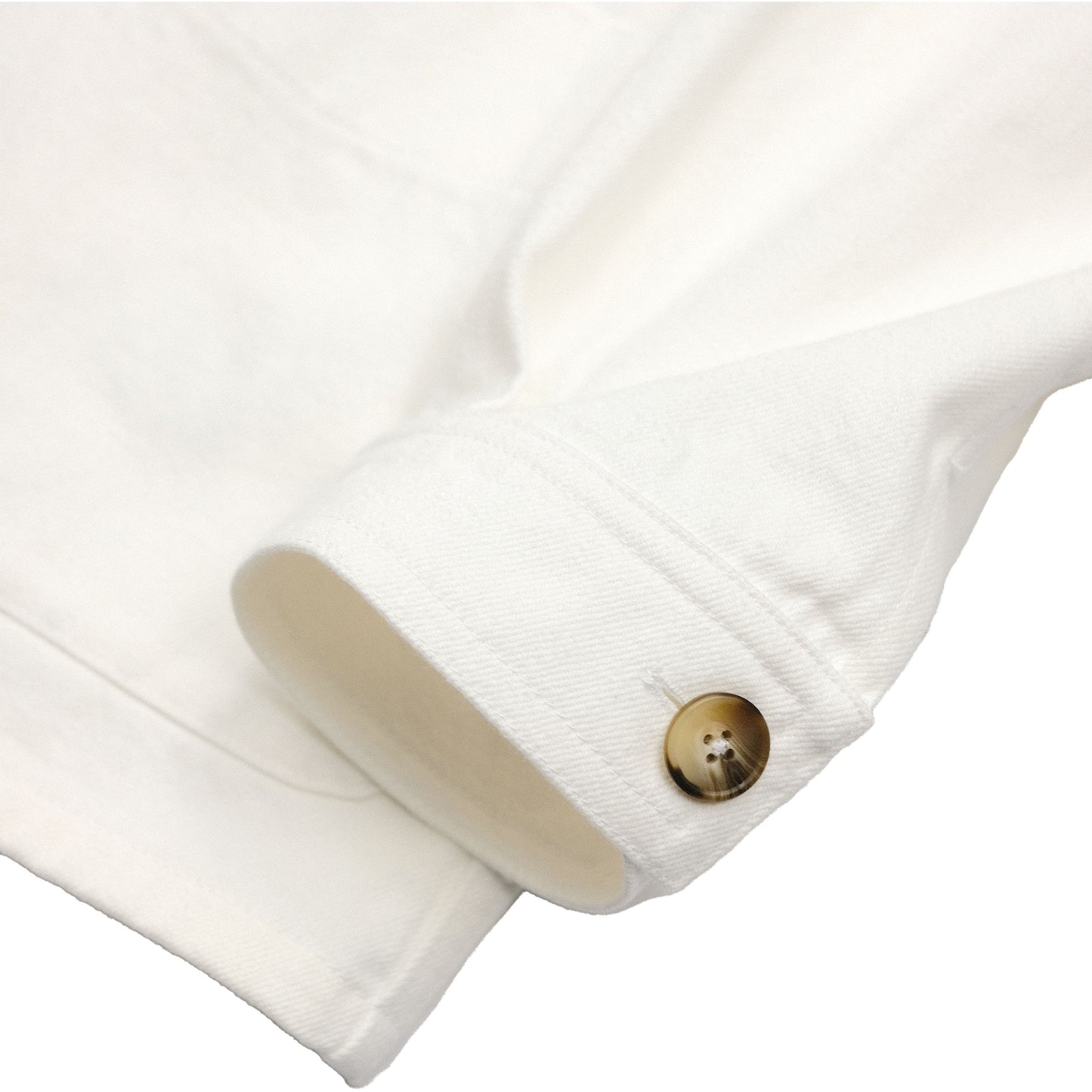 White Denim Chore Jacket