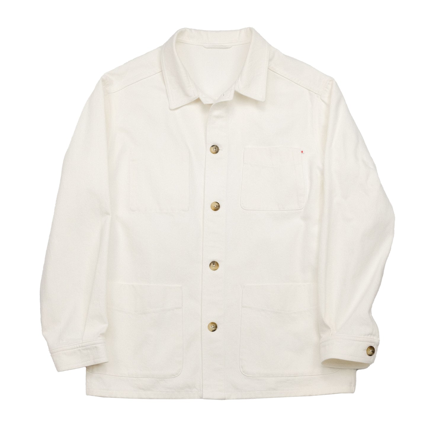 White Denim Chore Jacket
