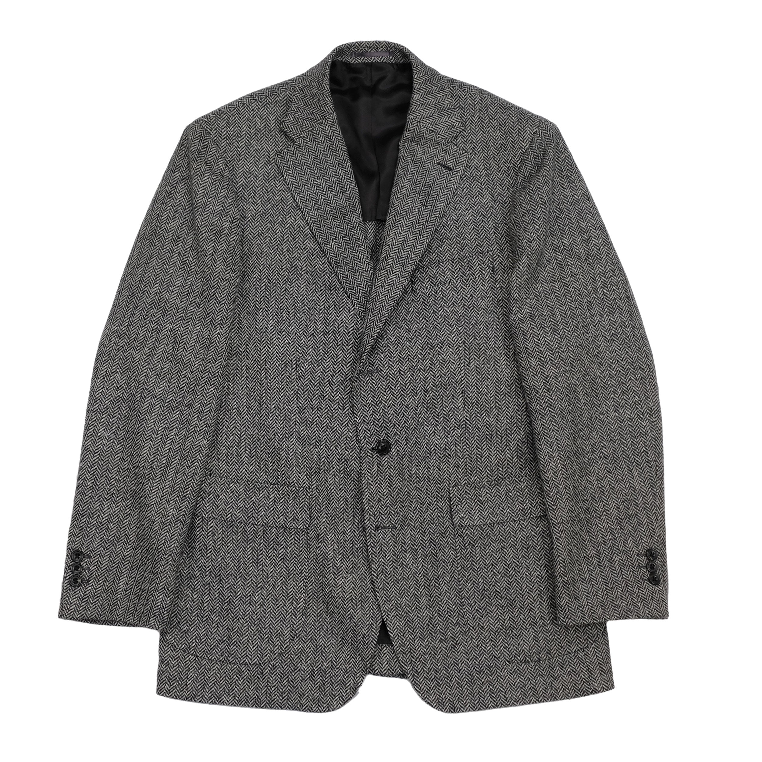 Grey Herringbone Eastwood Sports Jacket
