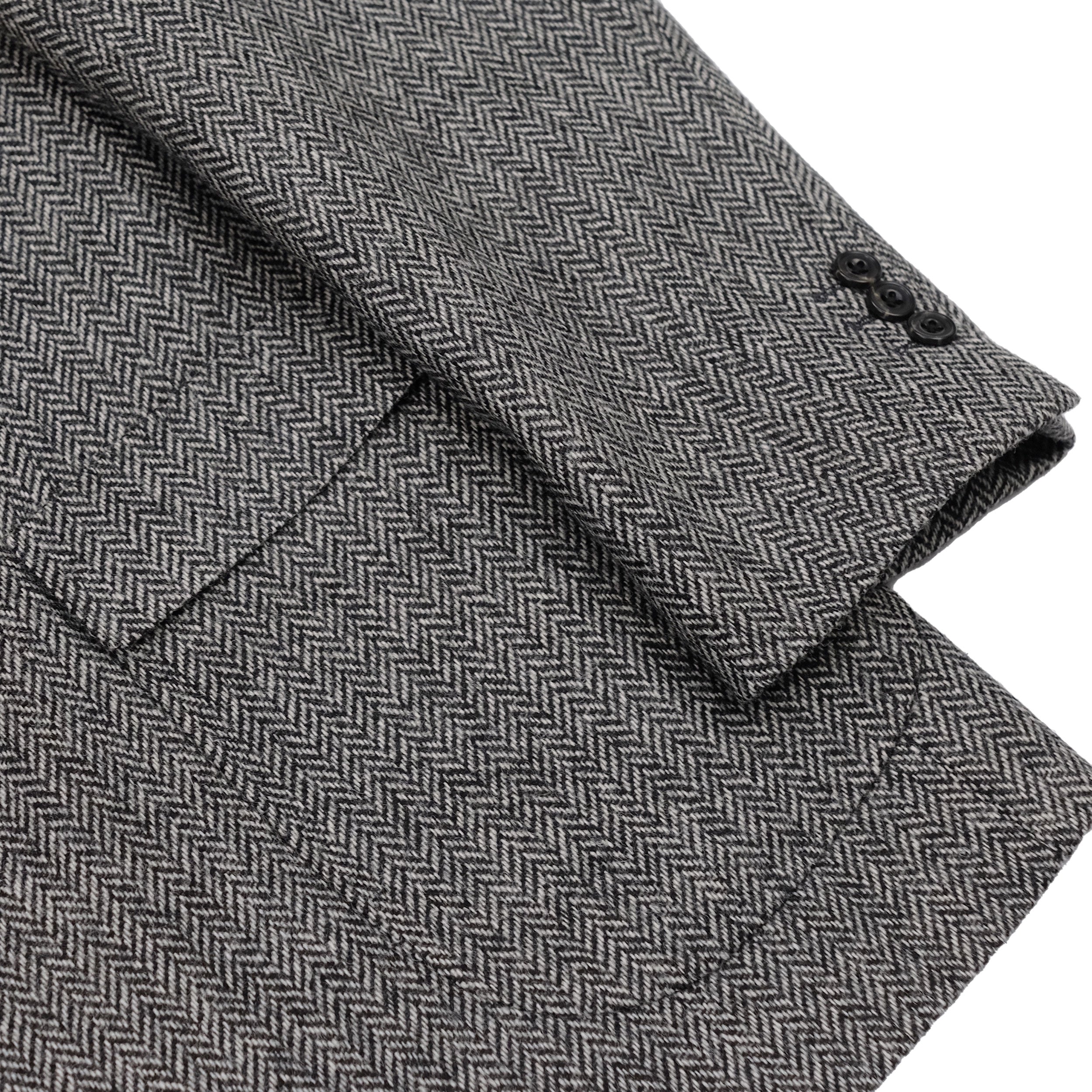 Grey Herringbone Eastwood Sports Jacket