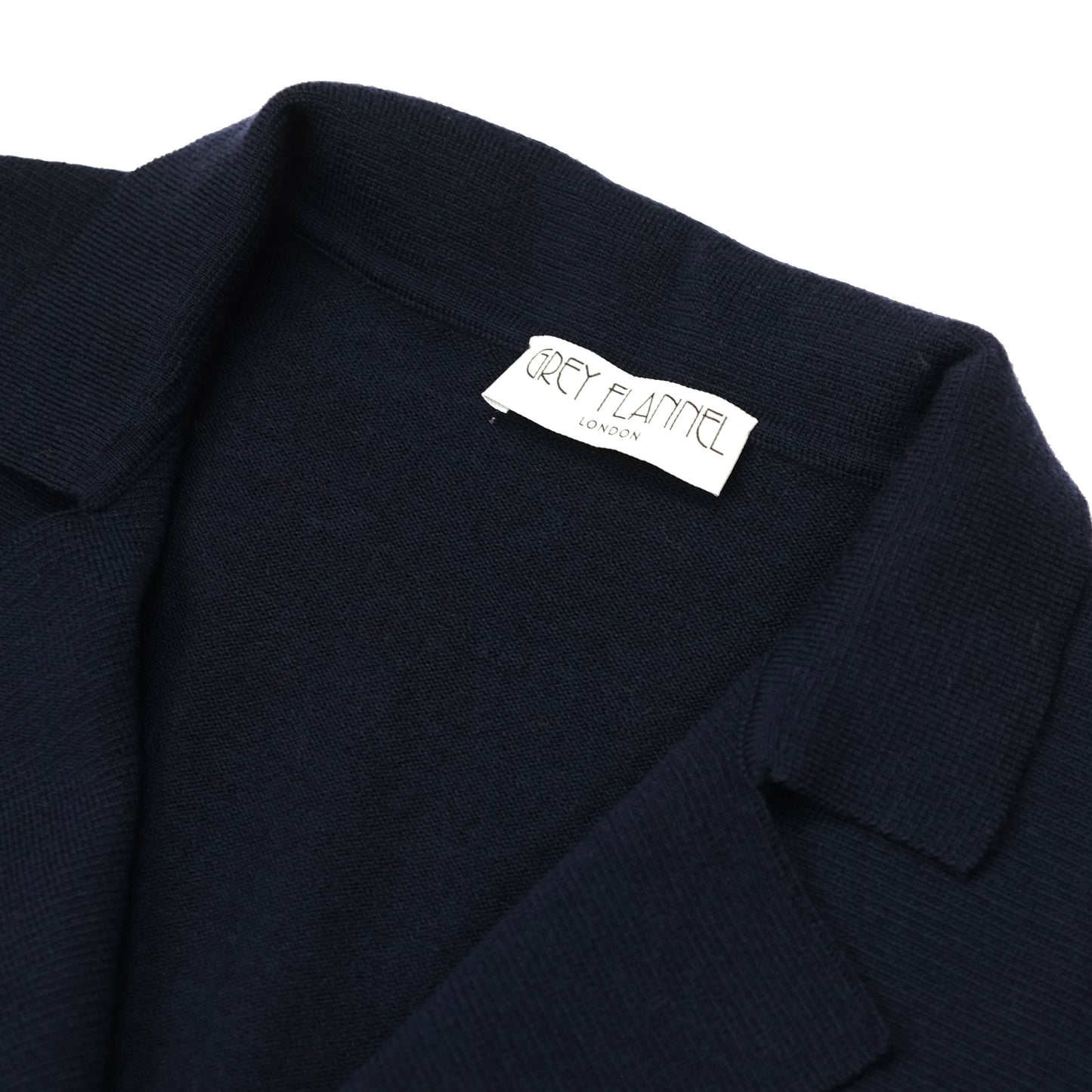 Navy Cardigan Blazer