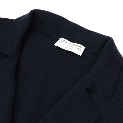 Navy Cardigan Blazer