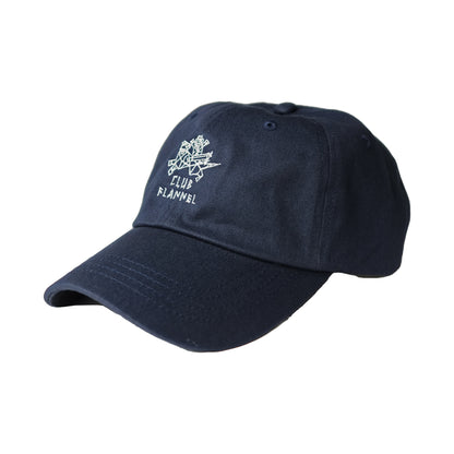 Navy Club Flannel Core Cap