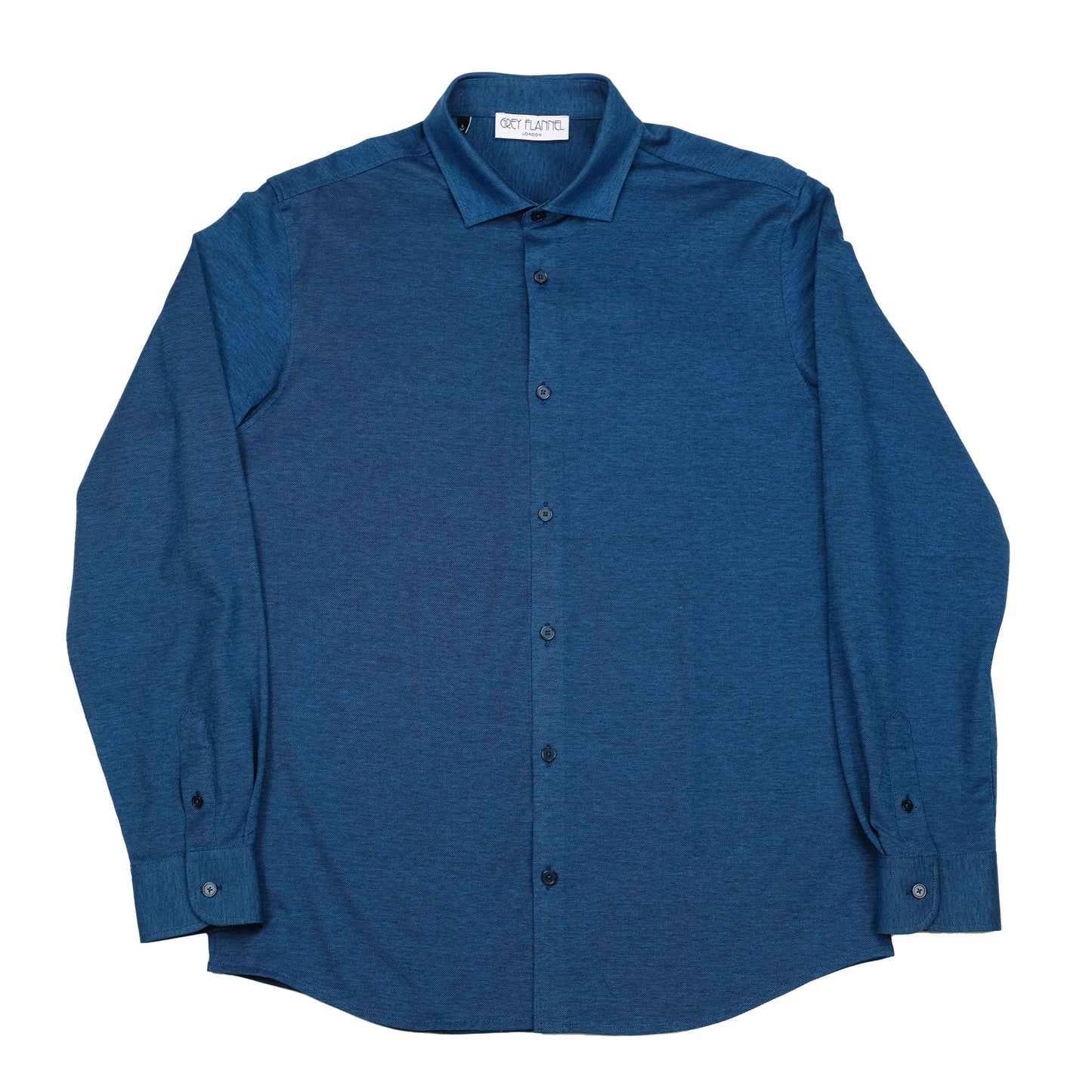 Cobalt Pique Shirt