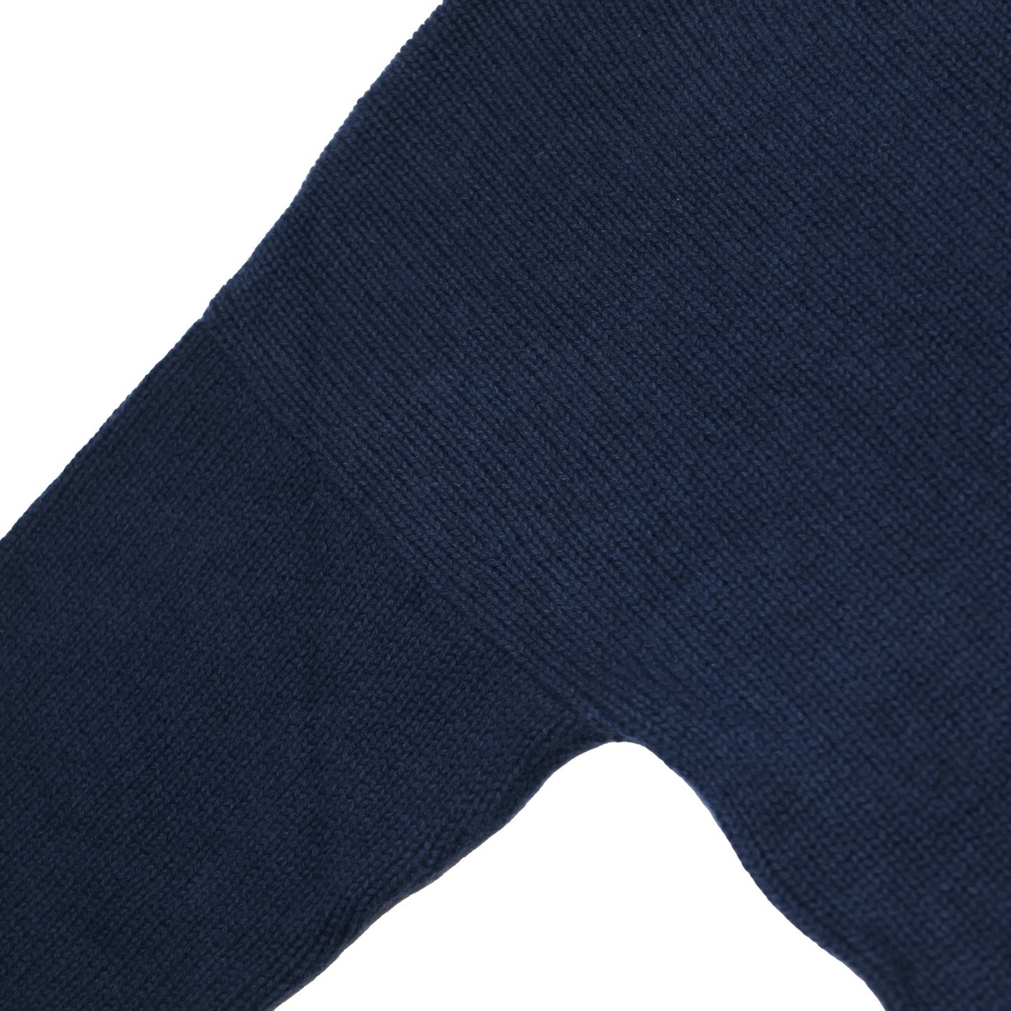 Indigo Recycled Cashmere Crew Neck Jumper
