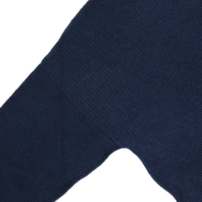 Indigo Recycled Cashmere Crew Neck Jumper