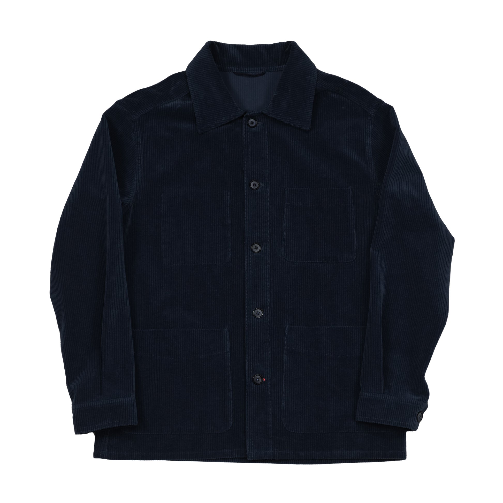 Ink Corduroy Chore Jacket – Grey Flannel