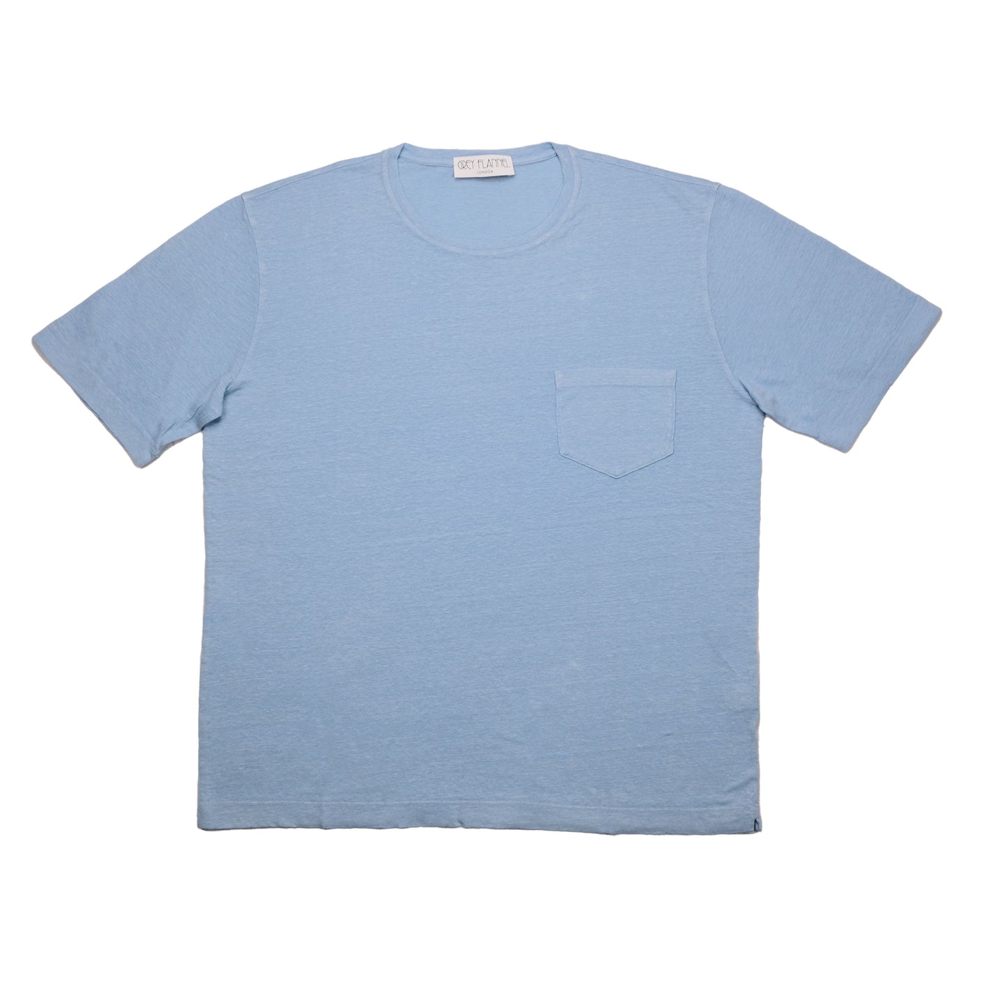 Azzurro Linen Pocket T-Shirt