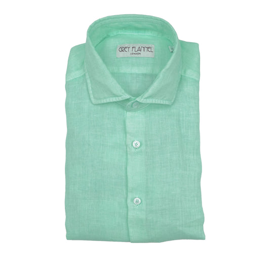 Mint Linen Shirt