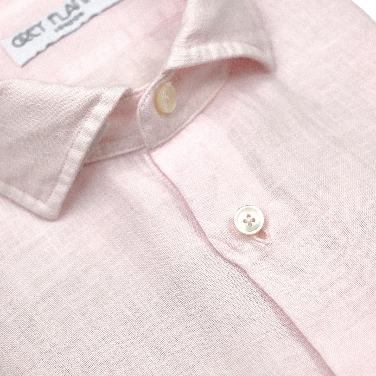 Pink Linen Shirt