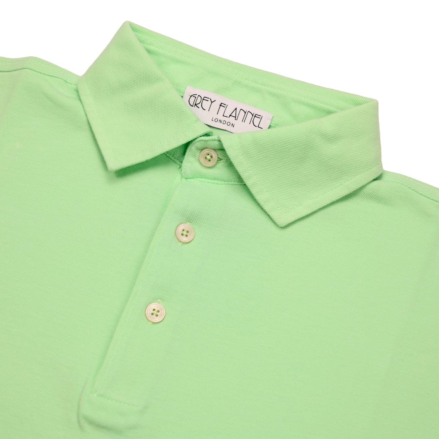 Green Easy Pique Polo