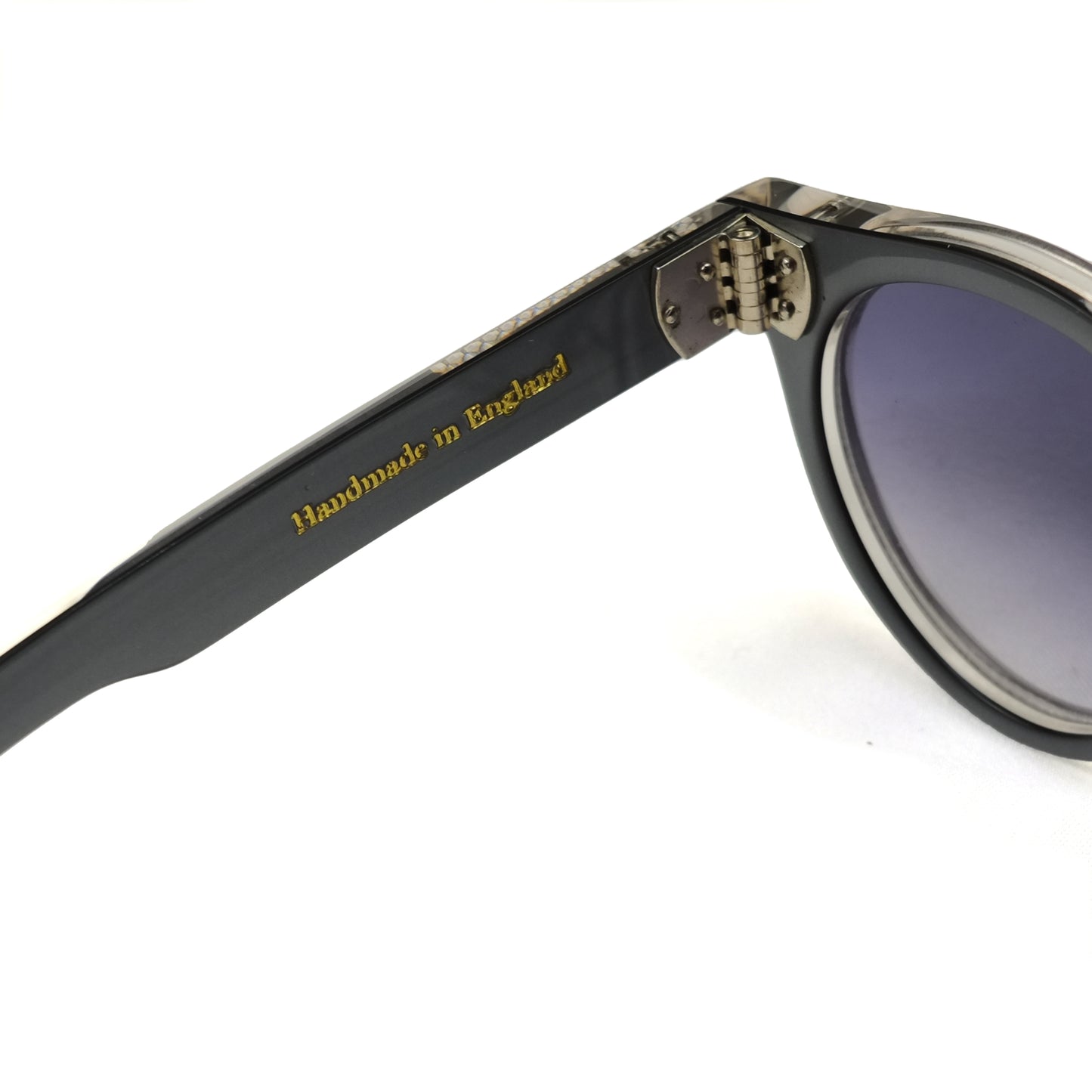 Brushfield Sunglasses / Silver Metallic & Clear Crystal